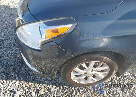 2017 Nissan Versa 1.6 Sv из США, поврежденный, VIN 3N1CN7AP9HL822042